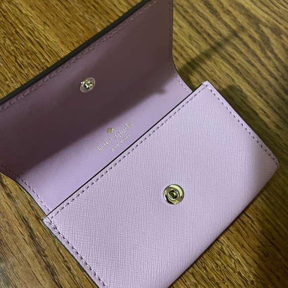 Kate Spade Laurel Way Christine Card Holder in orchid - Picture 4 of 12